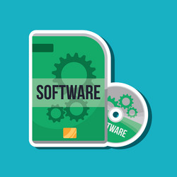 development and software design vector image
