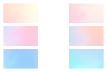 Abstract colored blurred gradient mesh background vector