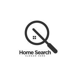 home search logo design template vector