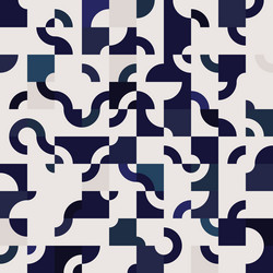 abstract seamless pattern design with tiled vector image
