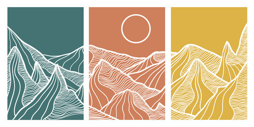 japanese background with line wave pattern vector image