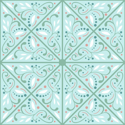 abstract seamless pattern with openwork ornament vector image
