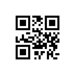 QR Code Sample - Scan with Smartphone vector