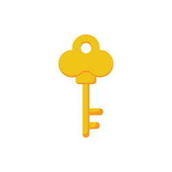 Key icon lock vector