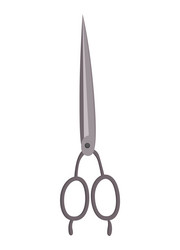 Scissor icon hand drawn professional sharp Vector Image