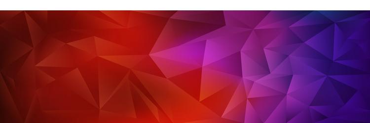 panoramic abstract web background colorful vector image