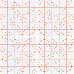 Abstract seamless pattern design with tiled vector