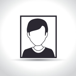 icon character upload process design isolated vector image