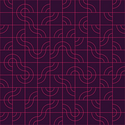 Abstract seamless pattern design with tiled vector