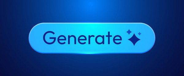 ai generate button user interface artificial vector image