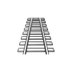 Train Tracks Drawing