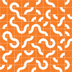 abstract seamless pattern design with tiled vector image
