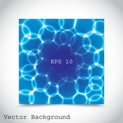 blue bubbles Vector Image