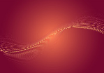 Dynamic Particle Wave Flow vector image