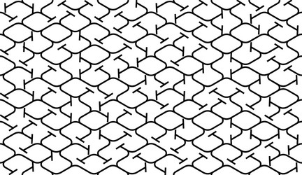 isometric seamless pattern net lines background vector image