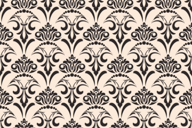 damask seamless pattern element classical vector image