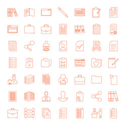 document icons vector