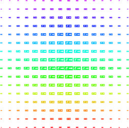 emergency exit shape halftone spectrum pattern vector image