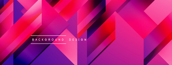 simple geometric forms - dynamic vector image