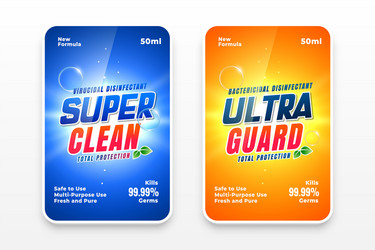 Detergent Label Vector Images (over 9,100)
