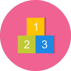 123 Blocks Clipart