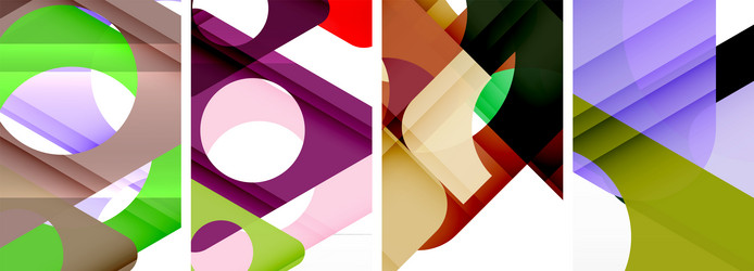 abstract background set showcasing a dynamic vector image