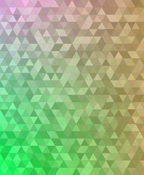 abstract triangle mosaic transition background vector