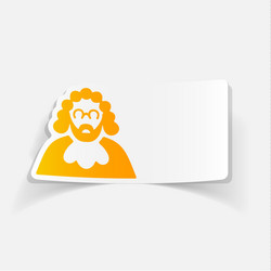 realistic design element judge vector image