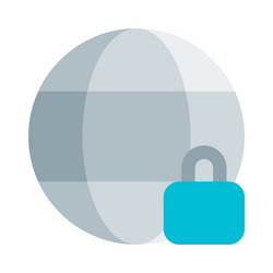 secure browsing on a website vector image