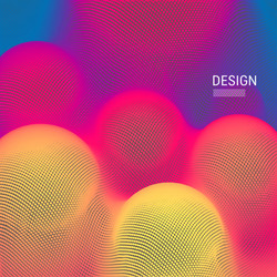 abstract background technology style 3d network vector image