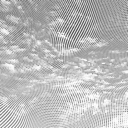 halftone pattern set of dots dotted texture vector image