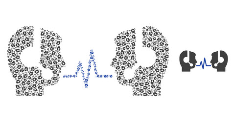 Operator dialog signal recursive collage self vector