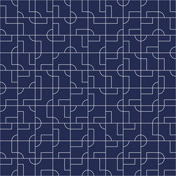 Abstract seamless pattern design with tiled vector