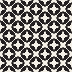 seamless pattern repeating geometric elements vector image