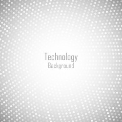 Light Gray Circular Pattern Background vector image