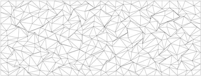 abstract geometric pattern with chaotic triangular vector image