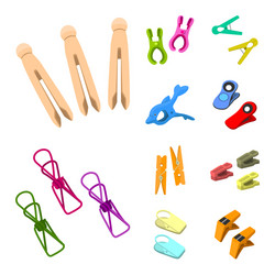 isolated object tool and hold symbol set vector image