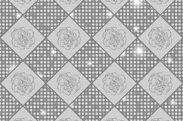 Silver seamless chess styled vintage texture vector