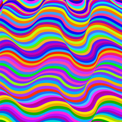 abstract colorful wave line pattern background vector image