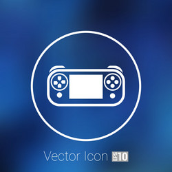 Game controls video games vector