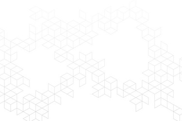 white abstract background with square pattern vector image