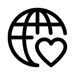 popularity of a website on global scale vector image