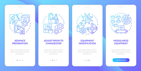 transform internal into external blue gradient vector image