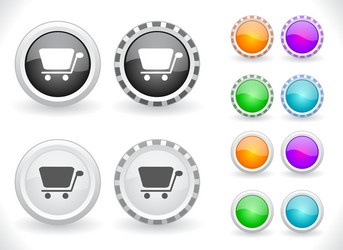 web menu items vector image