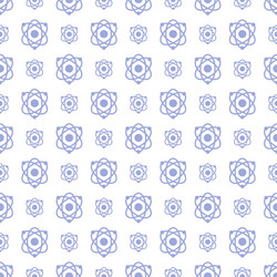 seamless pattern science and technology background vector image