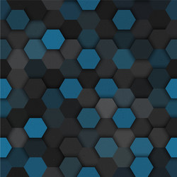 Honeycomb Tech Pattern vector image