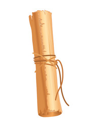 Antique Paper Scroll vector image