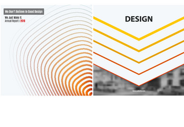 abstract design elements for graphic layout vector image