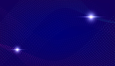 abstract gradient dots and lines background vector image