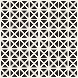 Seamless pattern repeating geometric elements vector